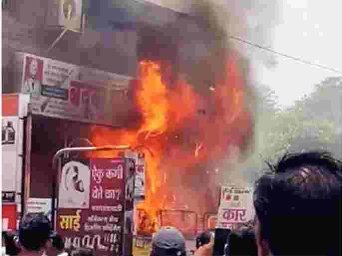 Digital board shop gutted by fire, materials worth lakhs destroyed