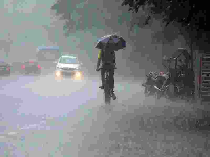 Presence of heavy rain in district and Sangamner taluka