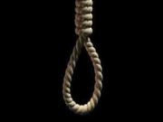 young man committed suicide by hanging himself in his girlfriend's house