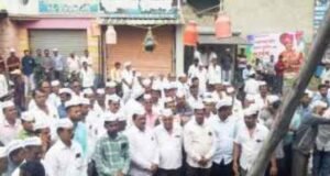Dahi Handi movement of farmers, Kotul closed