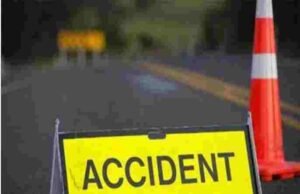 Tanker hits bike Gram Panchayat member killed