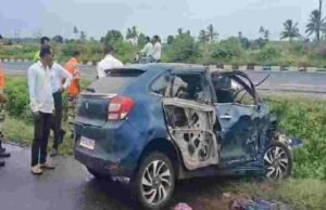 car accident, five killed