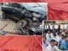 truck crushed the villagers coming from the funeral five killed