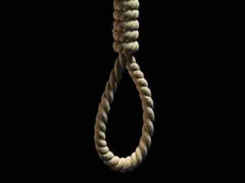 married youth committed suicide by hanging himself