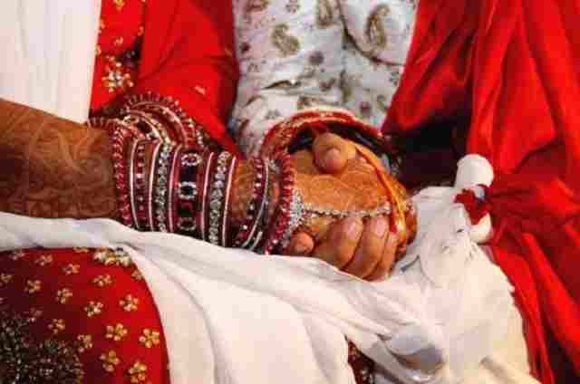 girl ran away and got married, but the family arranged a second marriage