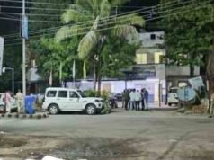 Argument between two groups at Shanishinganapur Police firing