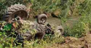 Driver dies after tractor overturns in canal