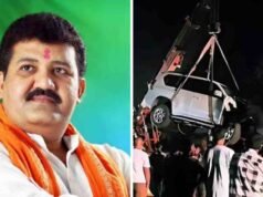 Minister Sanjay Rathod's vehicle met with a terrible accident