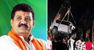 Minister Sanjay Rathod's vehicle met with a terrible accident