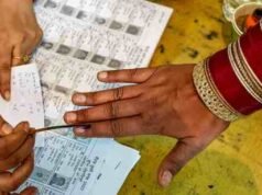 Assembly Election Complaint of a voter that after voting for one candidate, he got votes for another