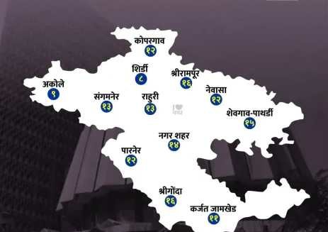 Eight constituencies in the district; 'These' candidates of Mahayuti, Mahavikas Aghadi Assembly Elections