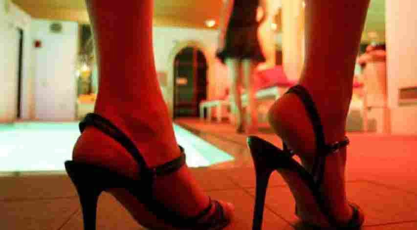 Prostitution under the guise of massage parlour