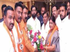 Thackeray group's entry of five people including three former corporators into Shinde Sena