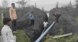 Work on the new drinking water scheme of Talegaon 