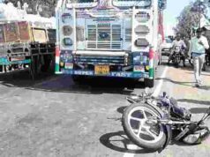 Sangamner couple killed in motorcycle accident on highway