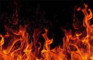 married man was burnt to death