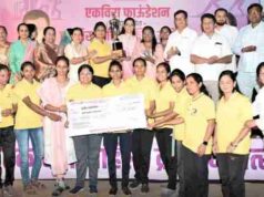 Ekvira Chashak Cricket Competition Final winner