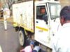 Rajur accident involving a two-wheeler and a pickup vehicle 