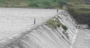 Bhojapur dam filled to this percentage, from overflow water
