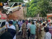 Car collision, death of young woman