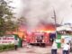 Fire in shed at garbage depot