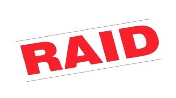 Police raid Matka Addas in Sangamner Goods worth Rs 10.5 lakh seized