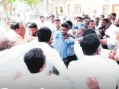 Rallies between two groups in Jorve Gram Sabha