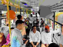 Five more buses to Sangamner, 10 ST buses arrived in three months MLA AMOL KHATAL