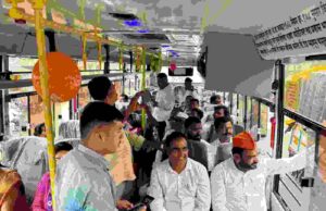 Five more buses to Sangamner, 10 ST buses arrived in three months MLA AMOL KHATAL