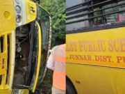 School bus accident at Chandanapuri Ghat