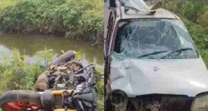 Seven killed in horrific accident involving motorcycle and Alto