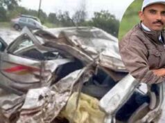 Teacher dies in bus-car collision