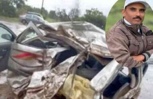 Teacher dies in bus-car collision