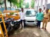 Liquor transportation through Sangamnera on Dry Day