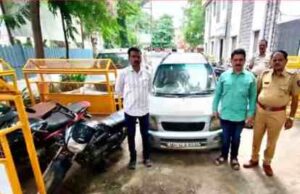 Liquor transportation through Sangamnera on Dry Day