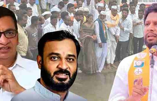 Minister Radhakrishna Vikhe Patil targets Congress leader Balasaheb Thorat