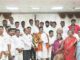 Election Congress office bearers raise slogan of self-reliance at Sangamner