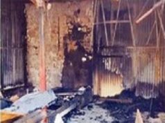 Three shops burnt down due to short circuit